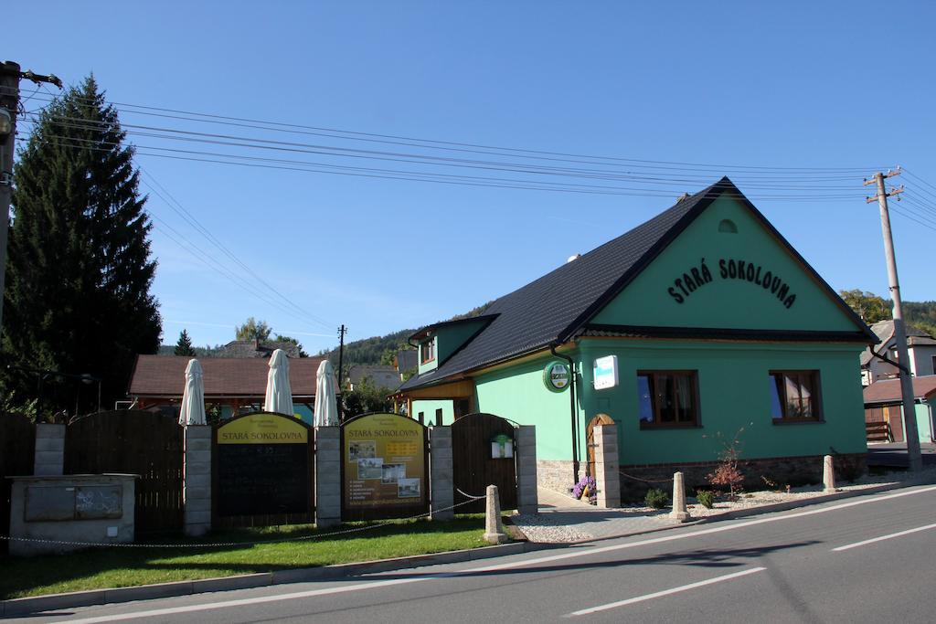 Ferienwohnung Penzion Stara Sokolovna Šumperk Exterior foto