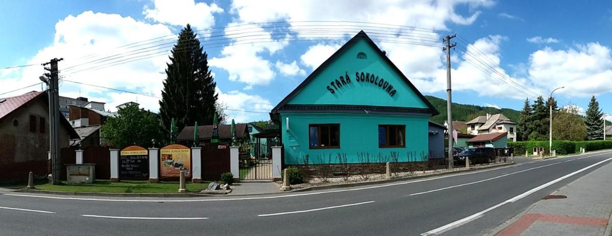 Ferienwohnung Penzion Stara Sokolovna Šumperk Exterior foto